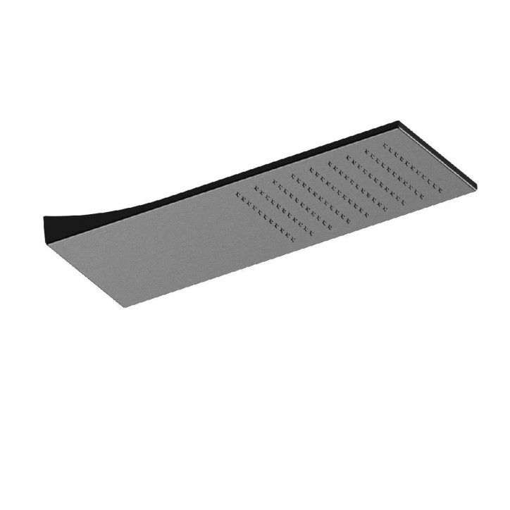 Fratelli Frattini 90635 soffione pioggia anticalcareo in acciaio inox a parete 50x20 cm