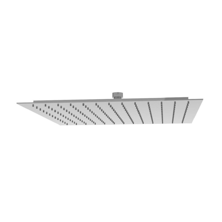 Fratelli Frattini 90920 soffione anticalcareo in acciaio inox 24x24 cm spessore 2 mm ispezionabile