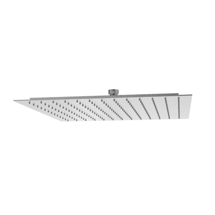 Fratelli Frattini 90920 soffione anticalcareo in acciaio inox 24x24 cm spessore 2 mm ispezionabile