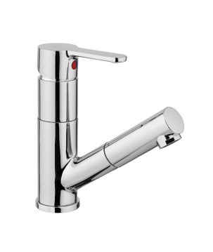 Fratelli Frattini 60055 monocomando per lavabo con doccetta estraibile serie MOCCA