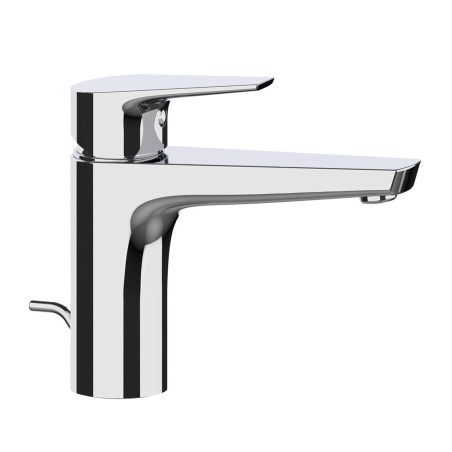 Fratelli Frattini 25454 monocomando lavabo modello "large" con scarico 1"1/4 serie BRIOTRE