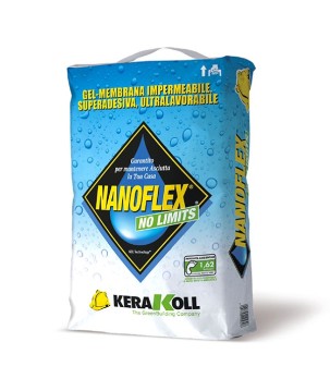 Kerakoll NANOFLEX NO LIMITS gel membrana impermeabile superadesiva 20 KG grigio