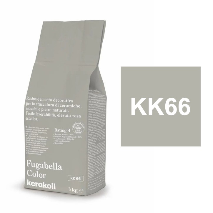 Kerakoll NEW FUGABELLA COLOR stucco resina cemento piastrelle mosaici marmi 3 KG