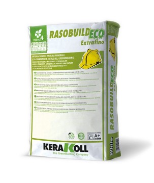 Kerakoll RASOBUILD ECO EXTRAFINO intonachino di finitura minerale 20 KG bianco