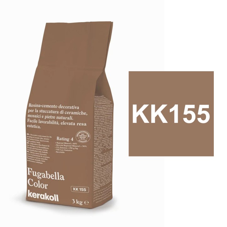 Kerakoll NEW FUGABELLA COLOR stucco resina cemento piastrelle mosaici marmi 3 KG