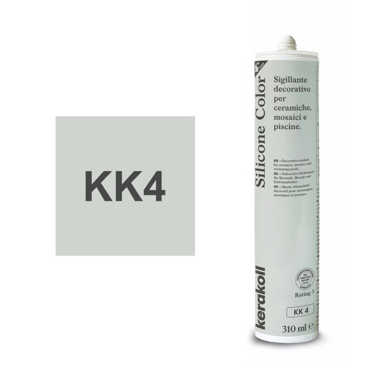 Kerakoll NEW SILICONE COLOR sigillante decorativo piastrelle e mosaici 310 ML