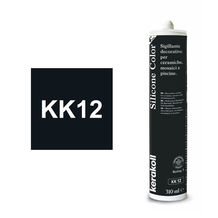 Kerakoll NEW SILICONE COLOR sigillante decorativo piastrelle e mosaici 310 ML