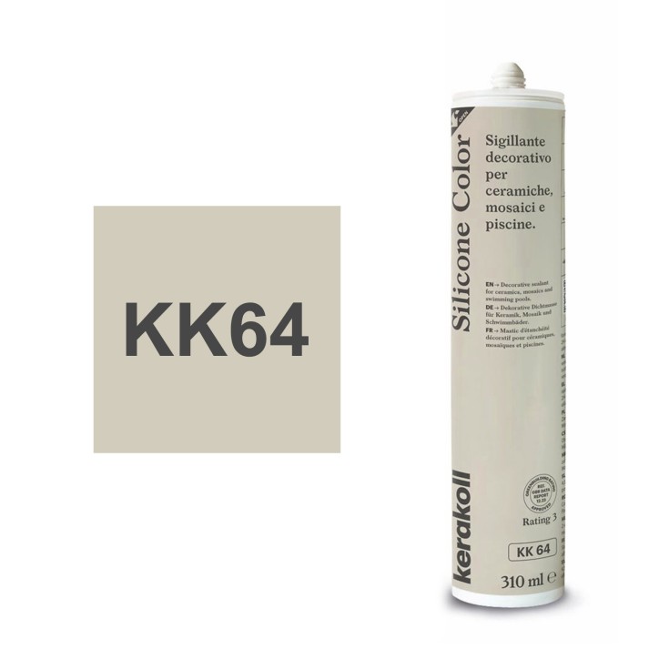 Kerakoll NEW SILICONE COLOR sigillante decorativo piastrelle e mosaici 310 ML