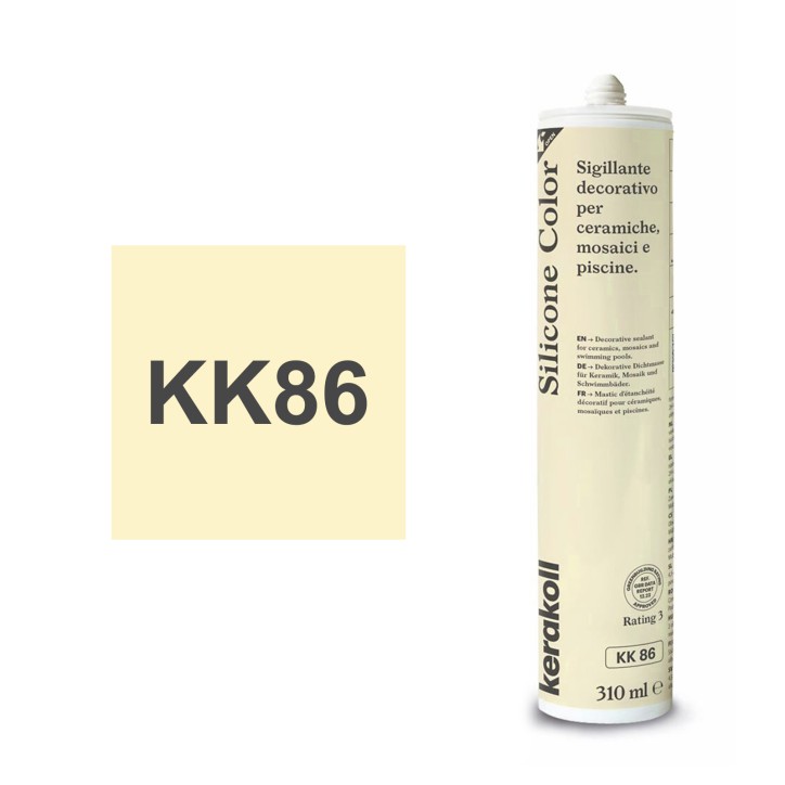 Kerakoll NEW SILICONE COLOR sigillante decorativo piastrelle e mosaici 310 ML