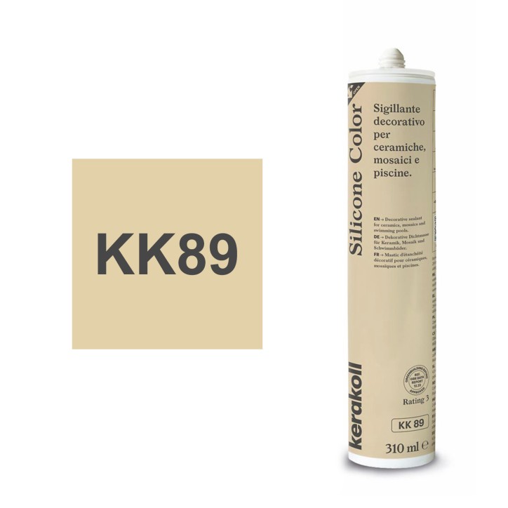 Kerakoll NEW SILICONE COLOR sigillante decorativo piastrelle e mosaici 310 ML