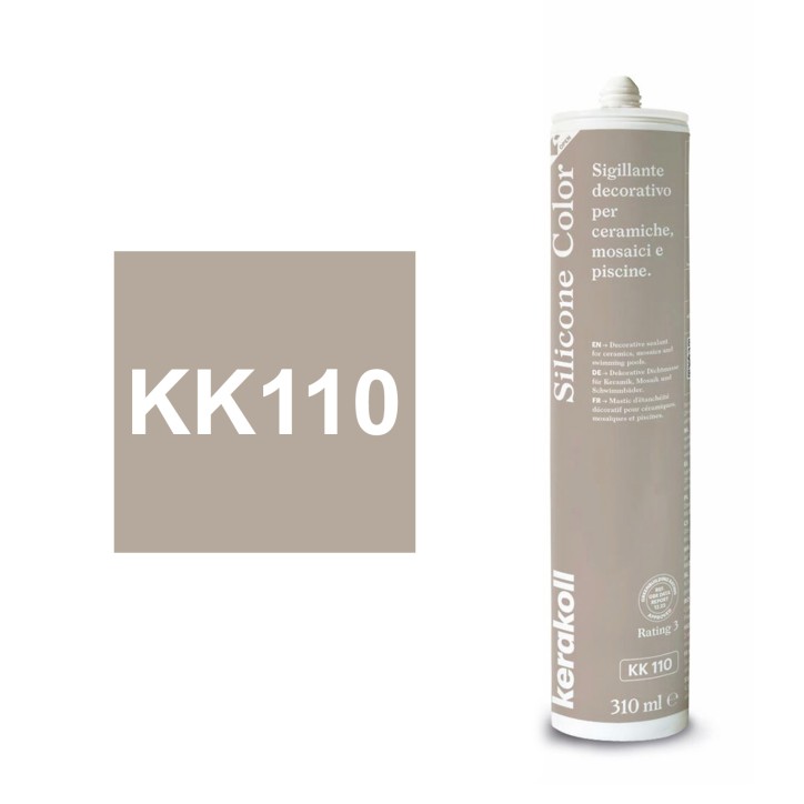 Kerakoll NEW SILICONE COLOR sigillante decorativo piastrelle e mosaici 310 ML