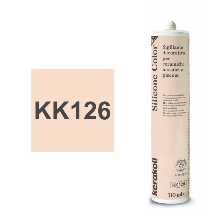 Kerakoll NEW SILICONE COLOR sigillante decorativo piastrelle e mosaici 310 ML