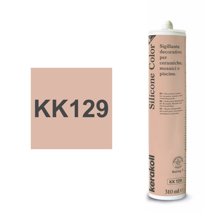 Kerakoll NEW SILICONE COLOR sigillante decorativo piastrelle e mosaici 310 ML