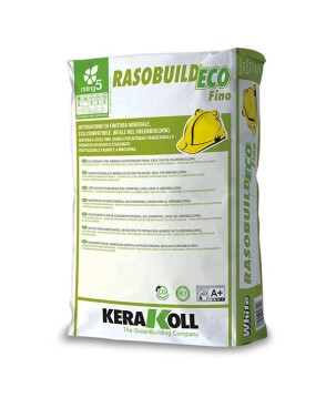 Kerakoll RASOBUILD ECO FINO intonachino di finitura minerale 25 KG bianco