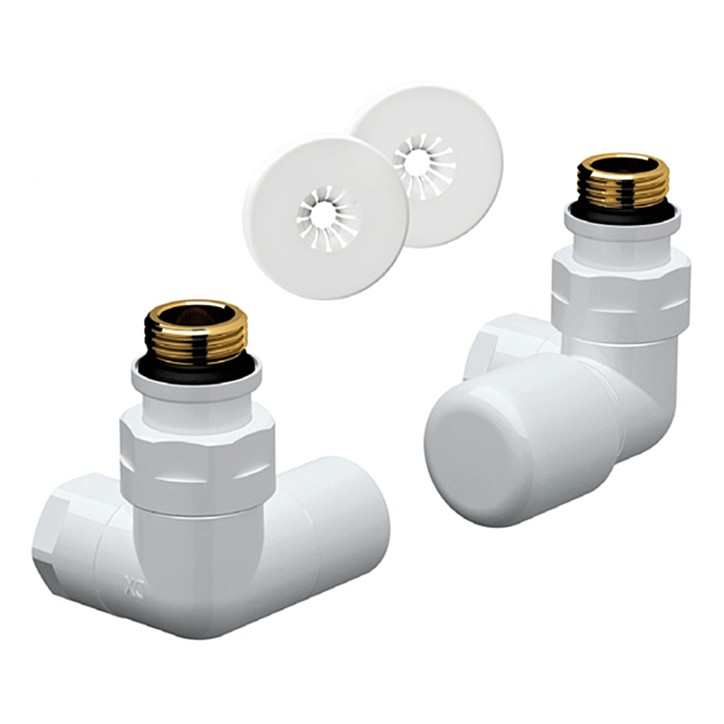 Far 0156 12BL Kit bianco lucido con ingresso acqua a destra serie TOPFAR 1/2"