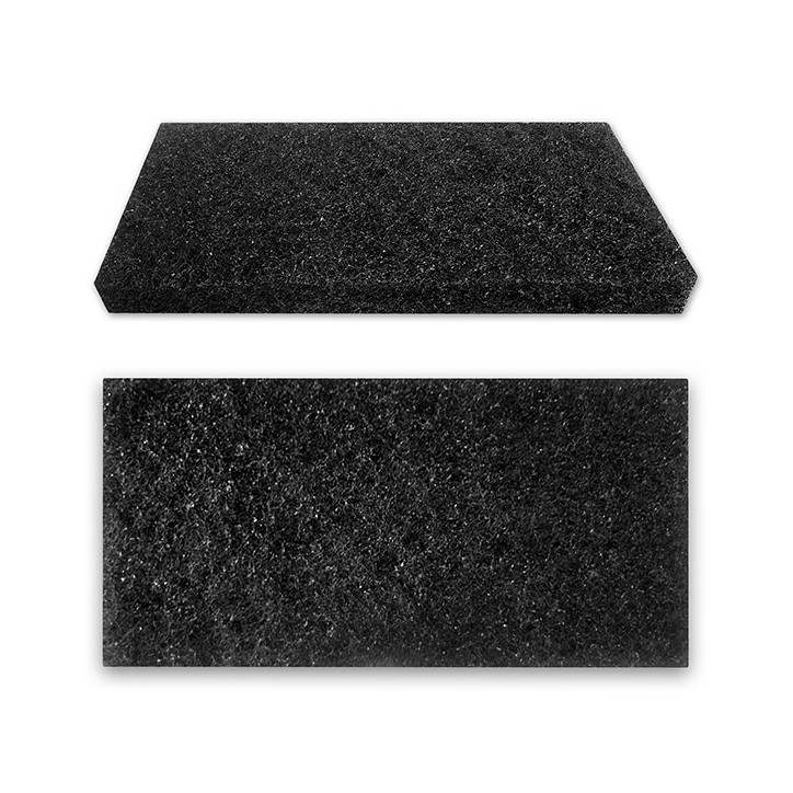 Raimondi 227N tampone abrasivo ricambio frattazzo 120x250xH20 mm nero