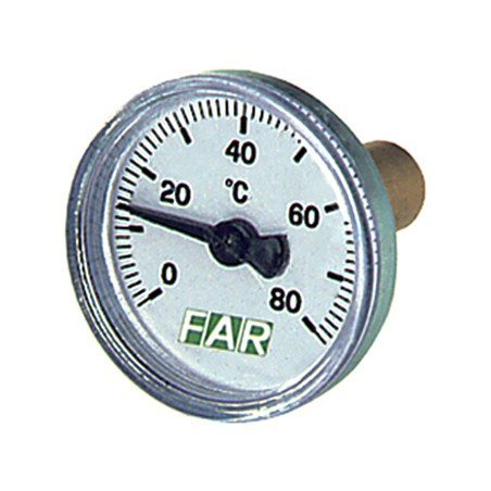 Far 2651 termometro bimetallico Ø 40 mm attacco M 3/8"