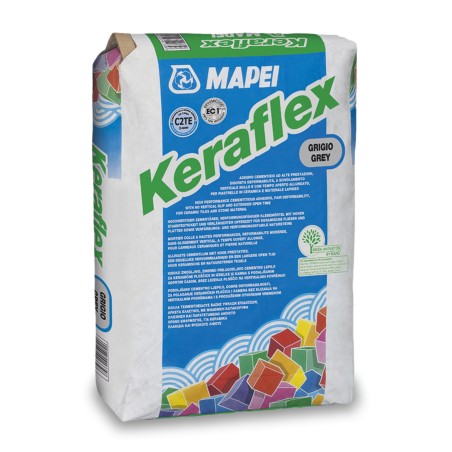 Mapei KERAFLEX adesivo cementizio piastrelle classe C2TE 25 KG