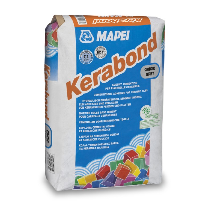 Mapei KERABOND adesivo cementizio piastrelle classe C1 25 KG