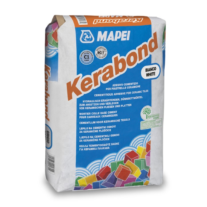 Mapei KERABOND adesivo cementizio piastrelle classe C1 25 KG