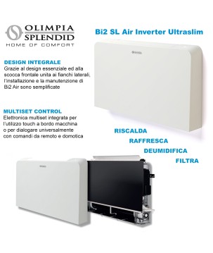 Olimpia Splendid Bi2 SL AIR Inverter Ultraslim ventilconvettore DC TR